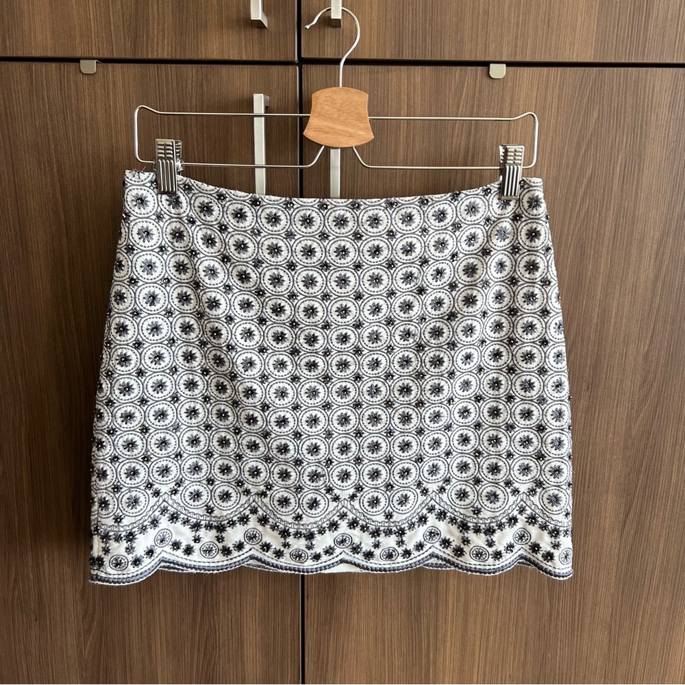 Club Monaco beaded skirt